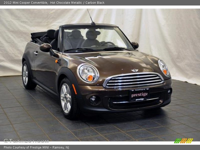 Hot Chocolate Metallic / Carbon Black 2012 Mini Cooper Convertible