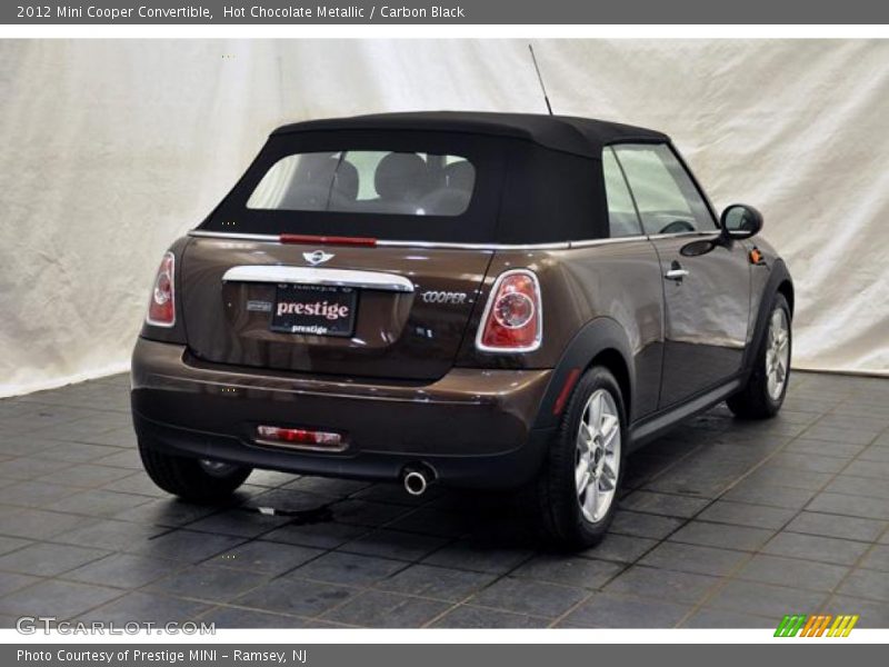 Hot Chocolate Metallic / Carbon Black 2012 Mini Cooper Convertible
