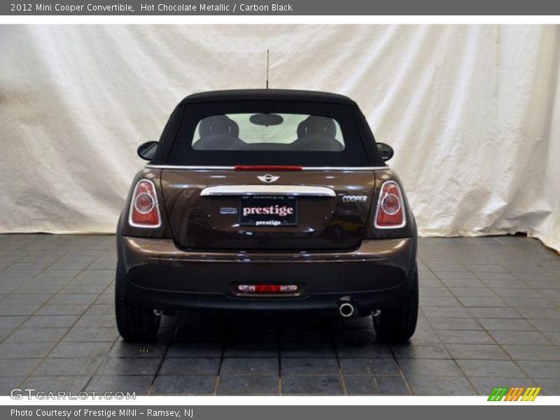 Hot Chocolate Metallic / Carbon Black 2012 Mini Cooper Convertible