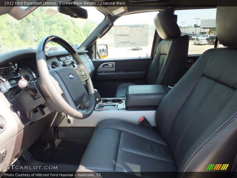  2012 Expedition Limited Charcoal Black Interior
