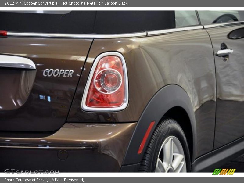 Hot Chocolate Metallic / Carbon Black 2012 Mini Cooper Convertible