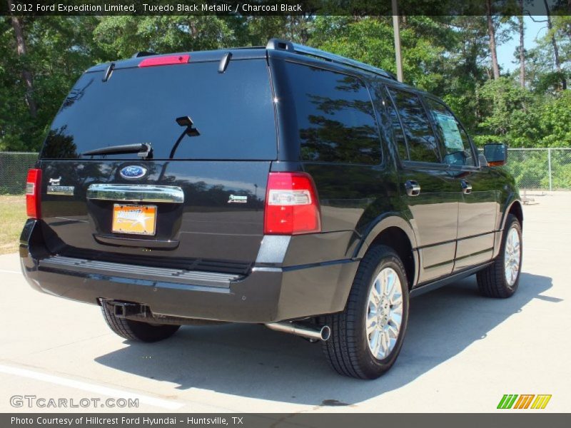 Tuxedo Black Metallic / Charcoal Black 2012 Ford Expedition Limited