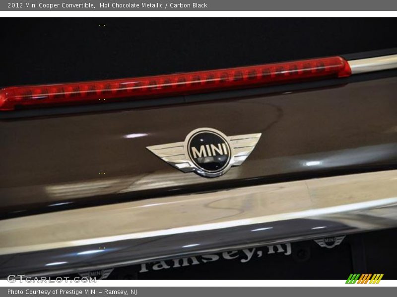 Hot Chocolate Metallic / Carbon Black 2012 Mini Cooper Convertible
