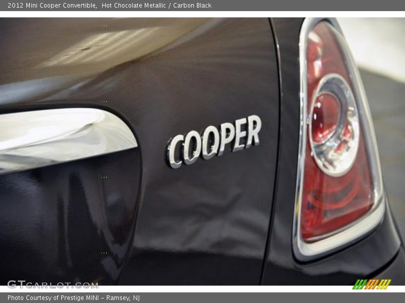 Hot Chocolate Metallic / Carbon Black 2012 Mini Cooper Convertible