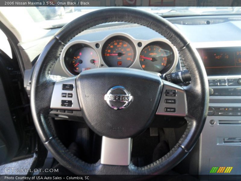 Onyx Black / Black 2006 Nissan Maxima 3.5 SL