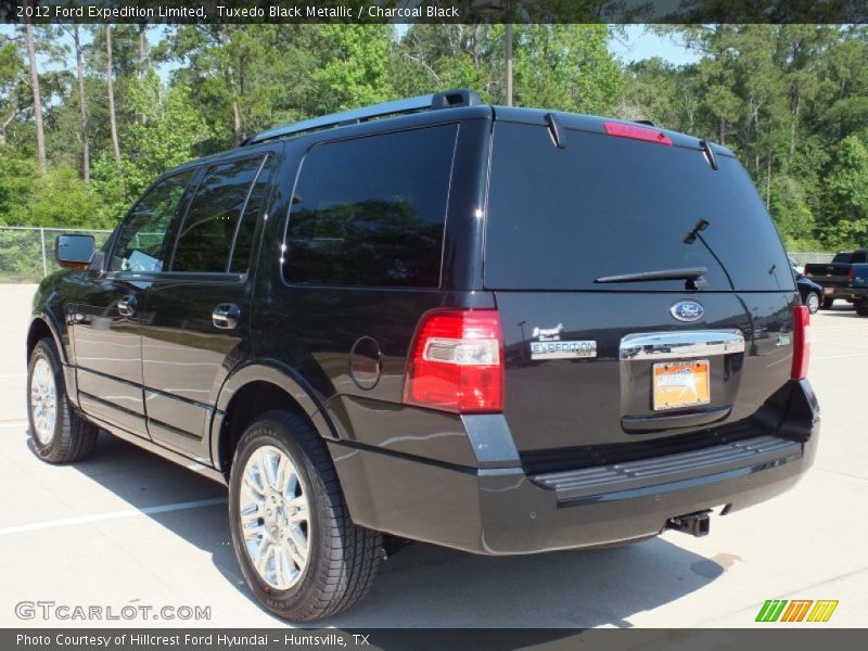 Tuxedo Black Metallic / Charcoal Black 2012 Ford Expedition Limited