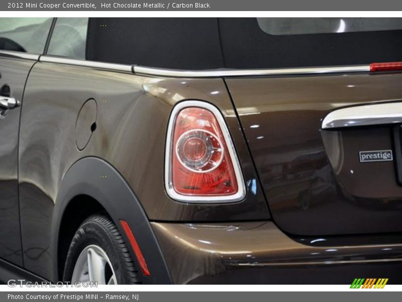 Hot Chocolate Metallic / Carbon Black 2012 Mini Cooper Convertible