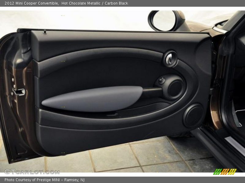 Hot Chocolate Metallic / Carbon Black 2012 Mini Cooper Convertible