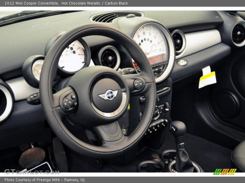 Hot Chocolate Metallic / Carbon Black 2012 Mini Cooper Convertible