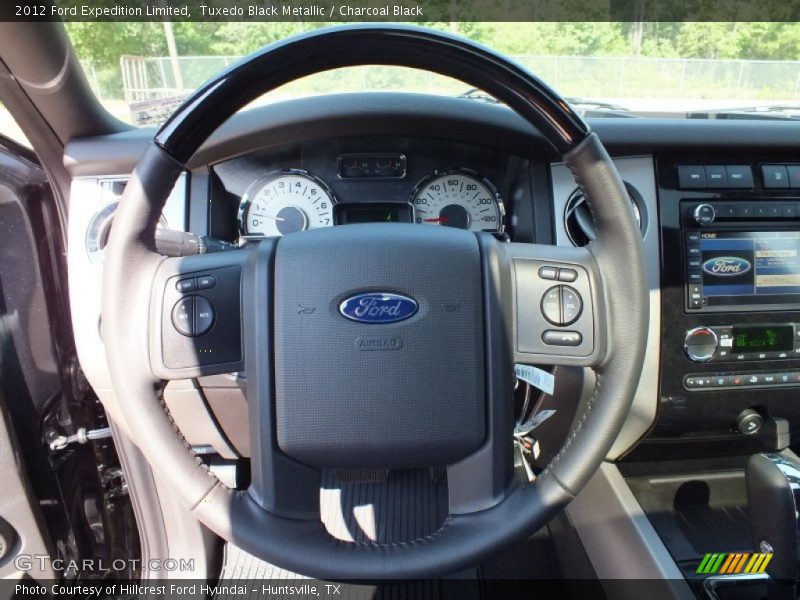 Tuxedo Black Metallic / Charcoal Black 2012 Ford Expedition Limited