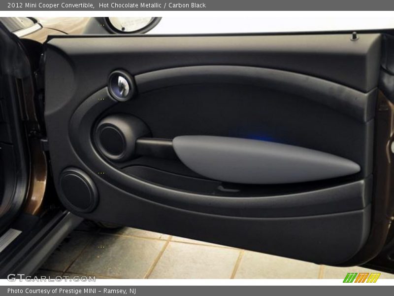 Hot Chocolate Metallic / Carbon Black 2012 Mini Cooper Convertible