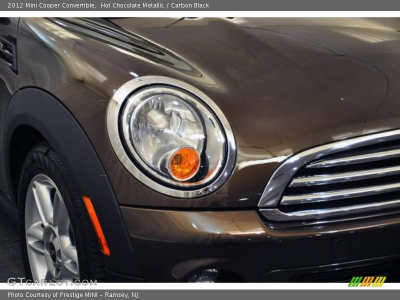 Hot Chocolate Metallic / Carbon Black 2012 Mini Cooper Convertible