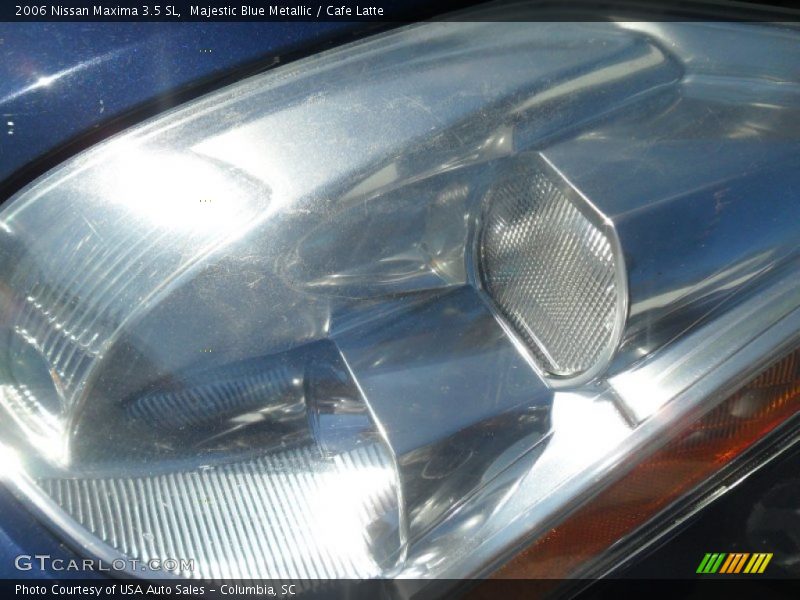 Majestic Blue Metallic / Cafe Latte 2006 Nissan Maxima 3.5 SL