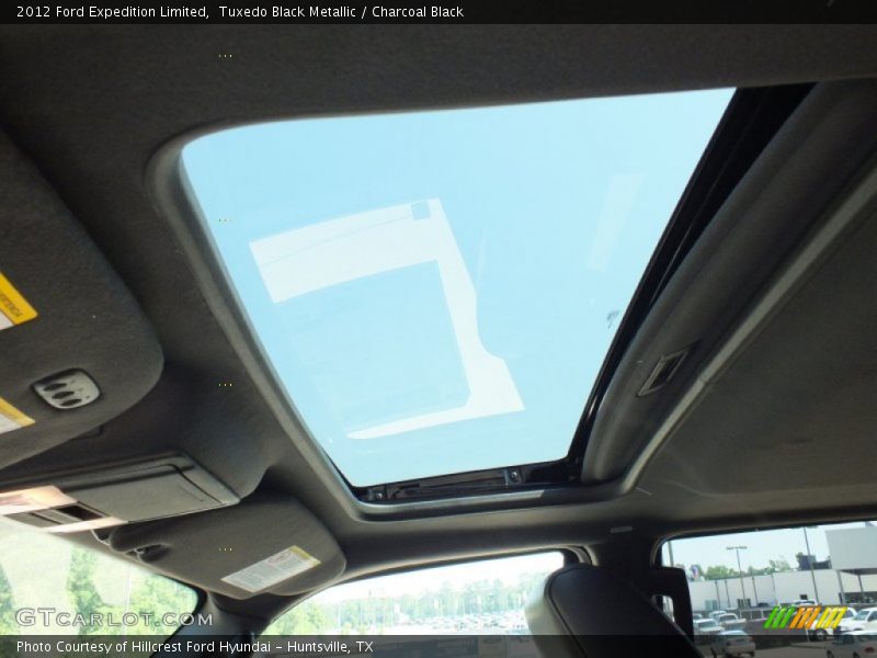 Tuxedo Black Metallic / Charcoal Black 2012 Ford Expedition Limited