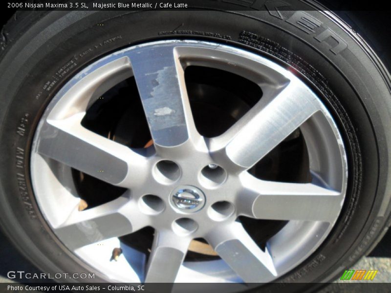 Majestic Blue Metallic / Cafe Latte 2006 Nissan Maxima 3.5 SL