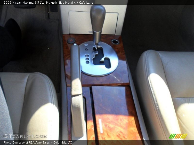 Majestic Blue Metallic / Cafe Latte 2006 Nissan Maxima 3.5 SL