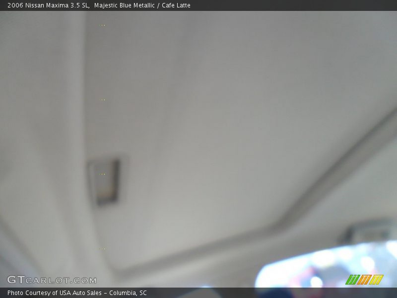 Majestic Blue Metallic / Cafe Latte 2006 Nissan Maxima 3.5 SL