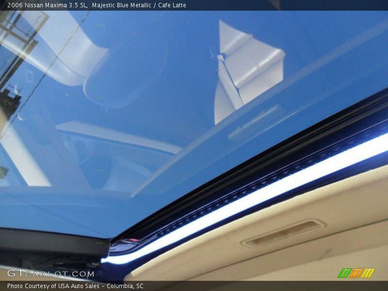 Majestic Blue Metallic / Cafe Latte 2006 Nissan Maxima 3.5 SL