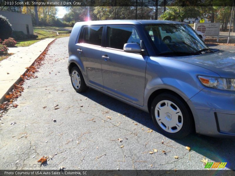 Stingray Metallic / Dark Gray 2010 Scion xB