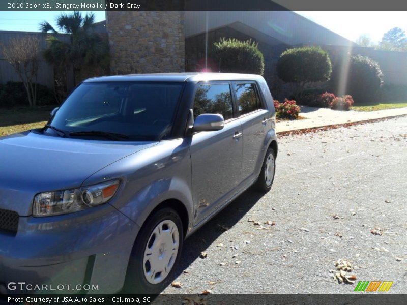 Stingray Metallic / Dark Gray 2010 Scion xB