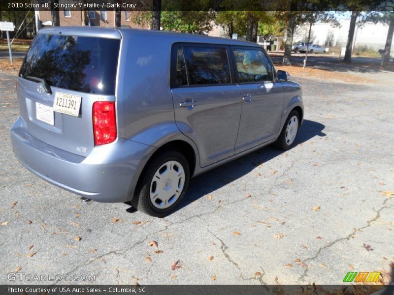 Stingray Metallic / Dark Gray 2010 Scion xB