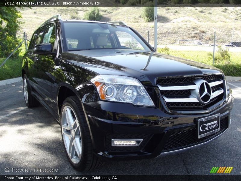 Black / Almond/Black 2012 Mercedes-Benz GLK 350