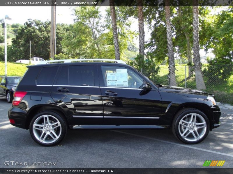 Black / Almond/Black 2012 Mercedes-Benz GLK 350
