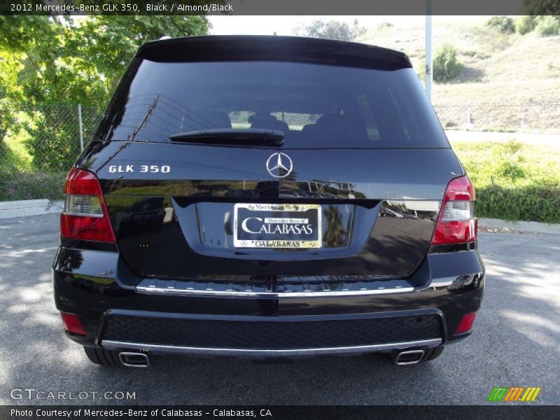 Black / Almond/Black 2012 Mercedes-Benz GLK 350