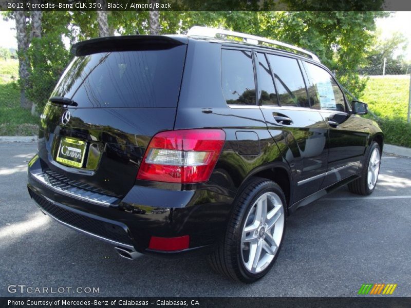 Black / Almond/Black 2012 Mercedes-Benz GLK 350