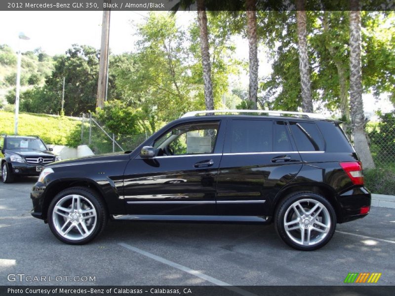 Black / Almond/Black 2012 Mercedes-Benz GLK 350