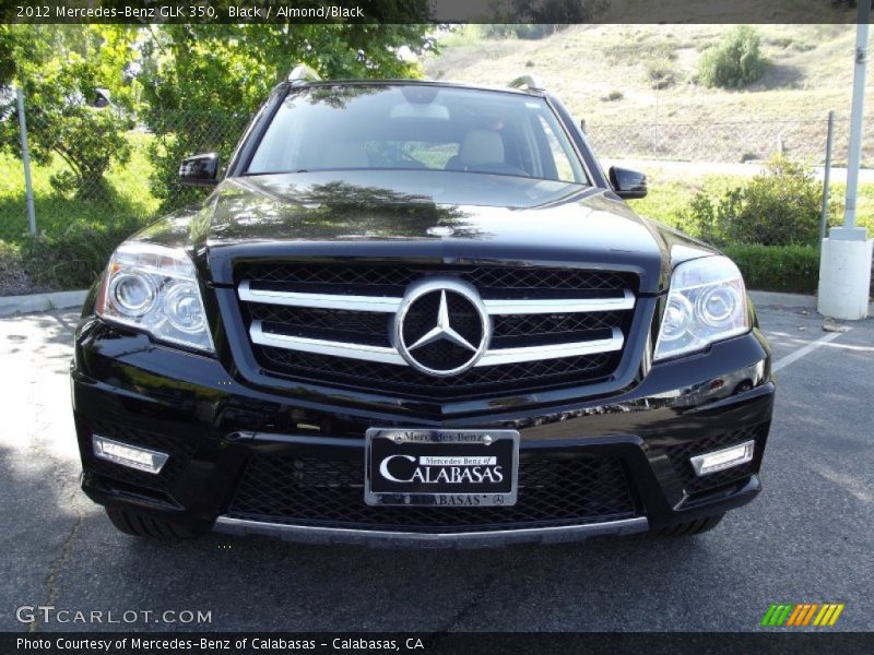 Black / Almond/Black 2012 Mercedes-Benz GLK 350