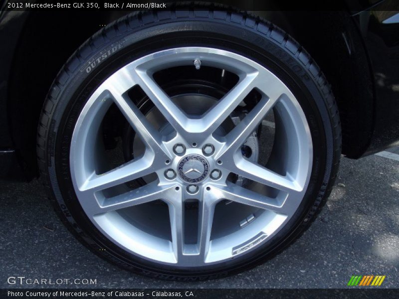 Black / Almond/Black 2012 Mercedes-Benz GLK 350