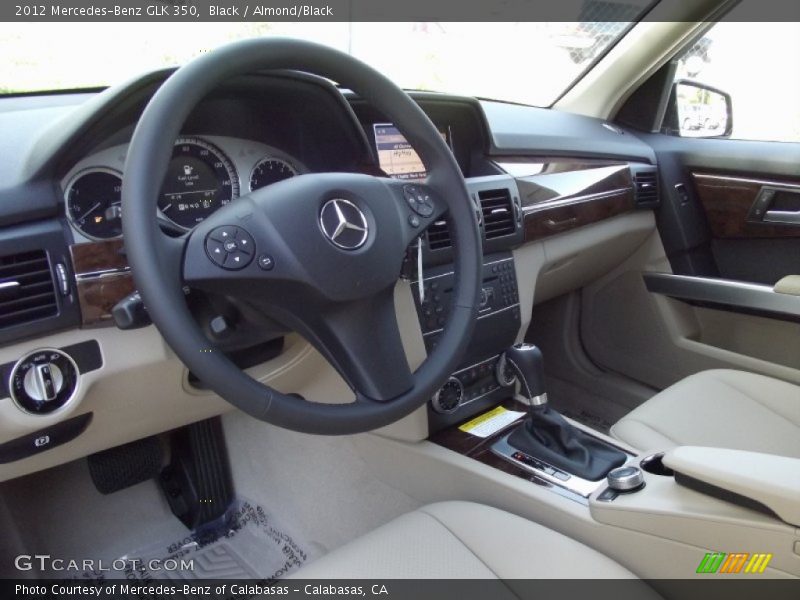 Black / Almond/Black 2012 Mercedes-Benz GLK 350