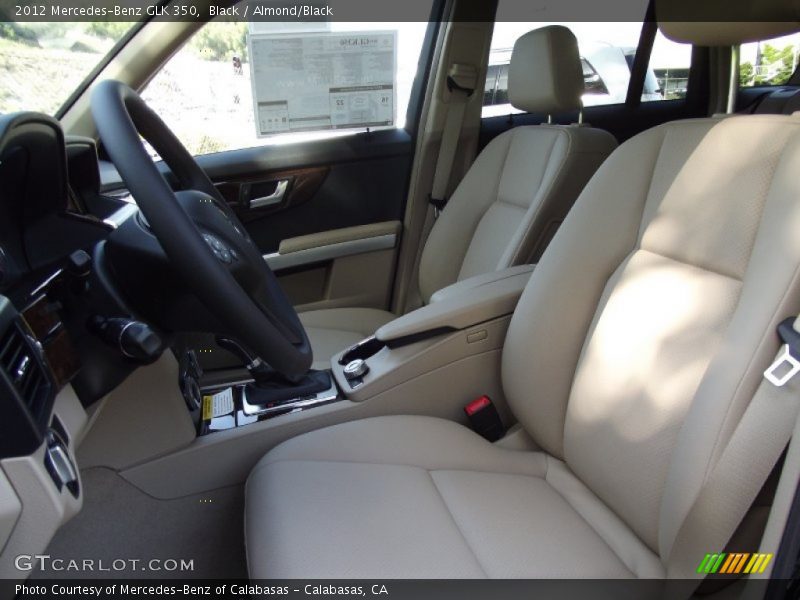 Black / Almond/Black 2012 Mercedes-Benz GLK 350