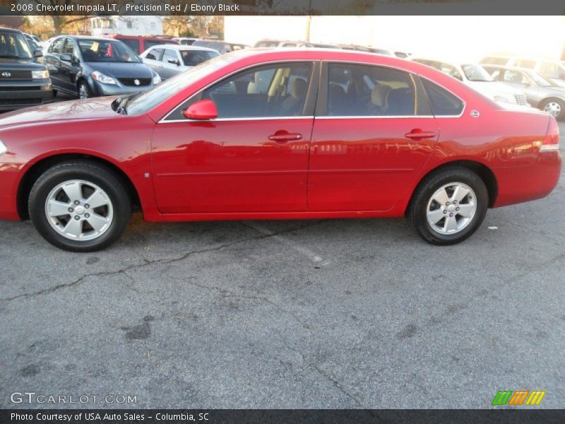 Precision Red / Ebony Black 2008 Chevrolet Impala LT