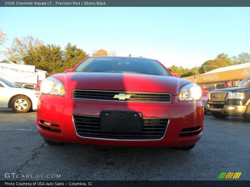 Precision Red / Ebony Black 2008 Chevrolet Impala LT