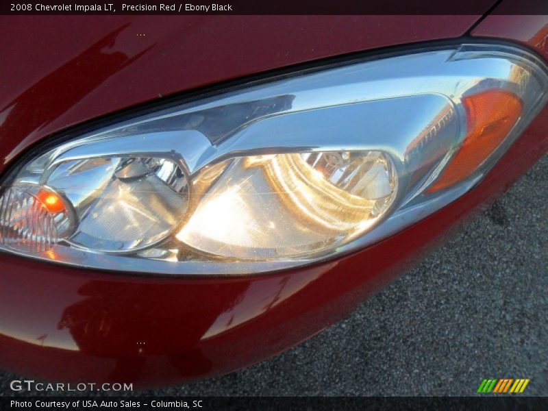 Precision Red / Ebony Black 2008 Chevrolet Impala LT