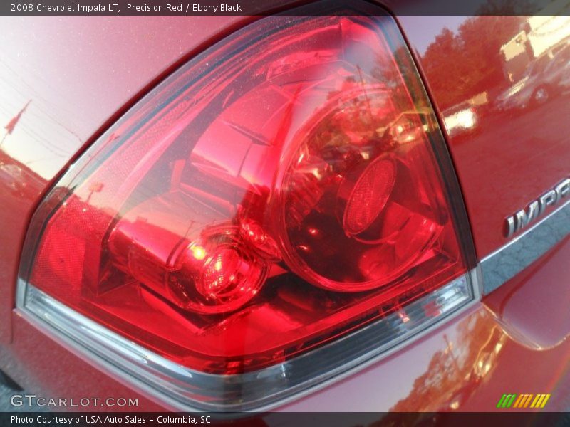 Precision Red / Ebony Black 2008 Chevrolet Impala LT
