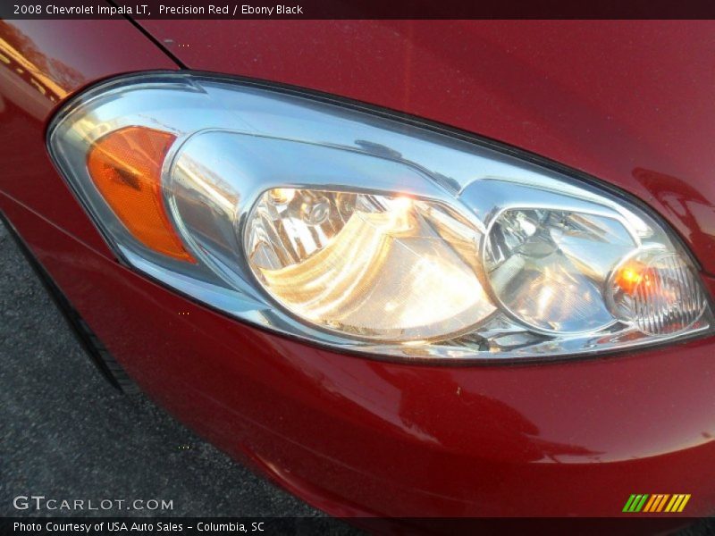 Precision Red / Ebony Black 2008 Chevrolet Impala LT