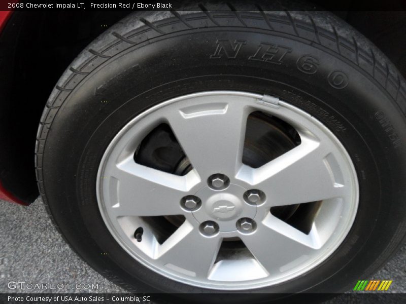 Precision Red / Ebony Black 2008 Chevrolet Impala LT