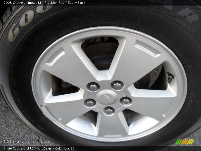 Precision Red / Ebony Black 2008 Chevrolet Impala LT