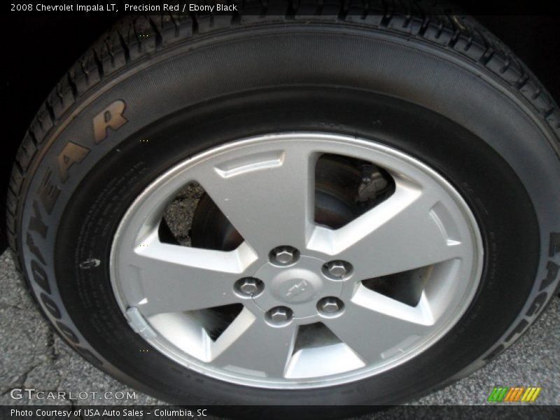 Precision Red / Ebony Black 2008 Chevrolet Impala LT