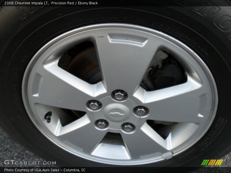 Precision Red / Ebony Black 2008 Chevrolet Impala LT