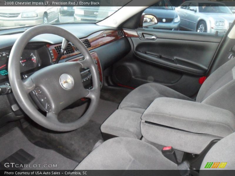 Precision Red / Ebony Black 2008 Chevrolet Impala LT