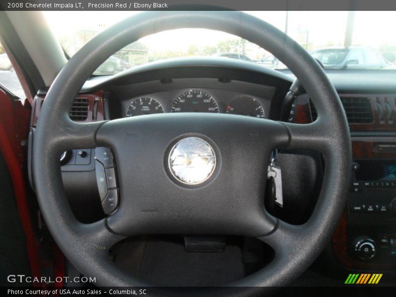 Precision Red / Ebony Black 2008 Chevrolet Impala LT