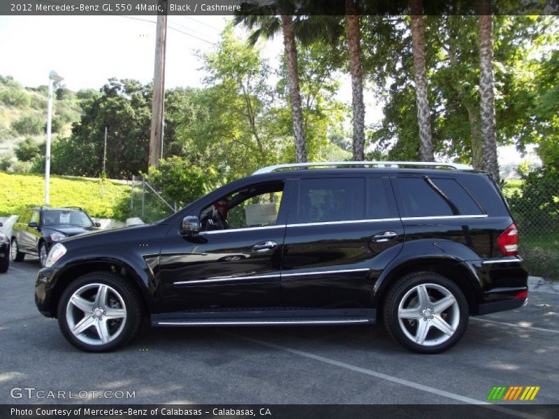 Black / Cashmere 2012 Mercedes-Benz GL 550 4Matic