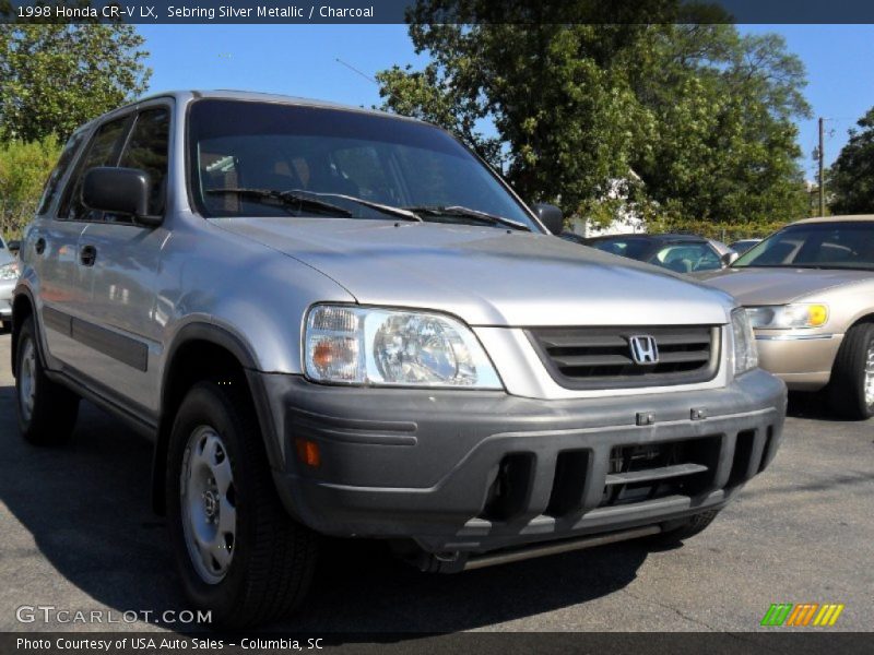 Sebring Silver Metallic / Charcoal 1998 Honda CR-V LX