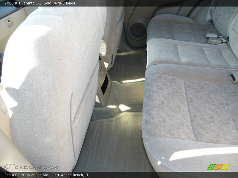 Gold Beige / Beige 2003 Kia Sorento LX
