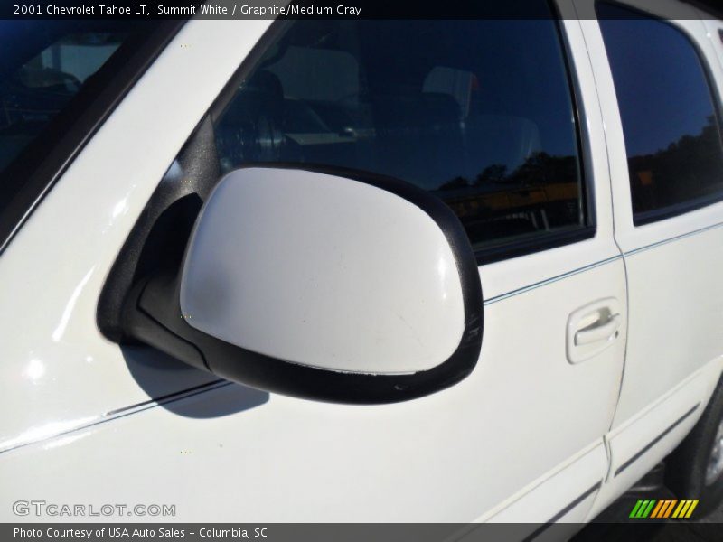 Summit White / Graphite/Medium Gray 2001 Chevrolet Tahoe LT