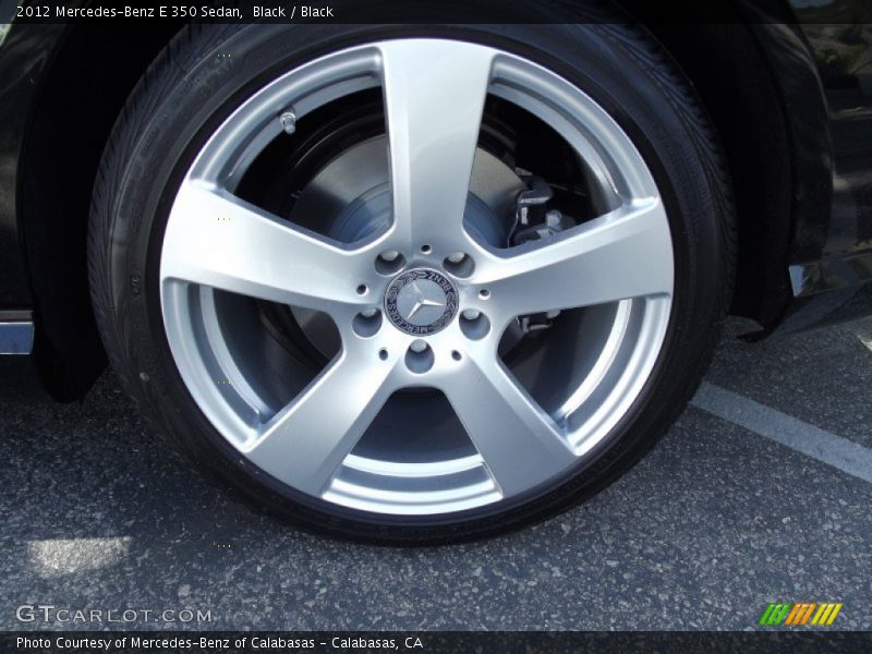 Black / Black 2012 Mercedes-Benz E 350 Sedan